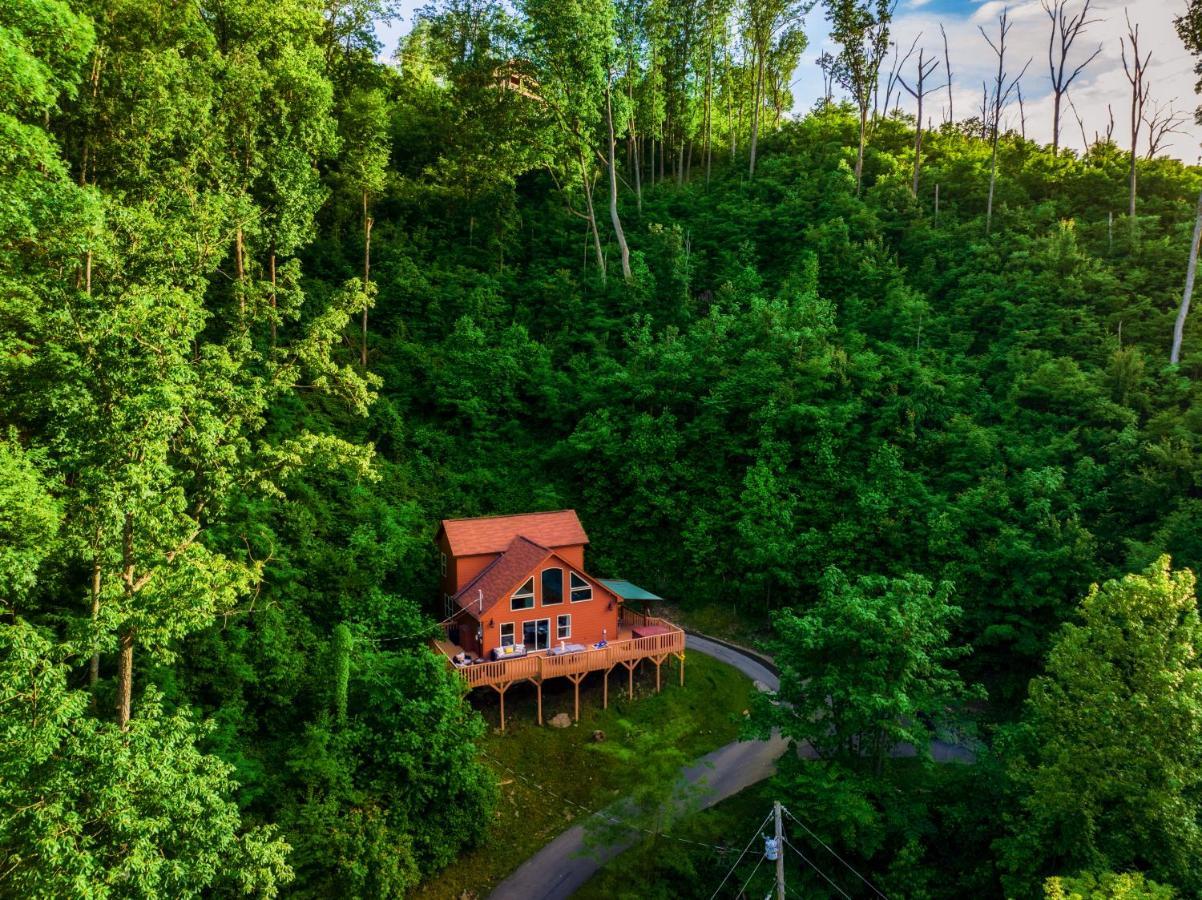 Mountainside - New Luxury Cabin-Fire Table-Hot Tub-3 Pools-Ps5-Bears Gatlinburg Bagian luar foto